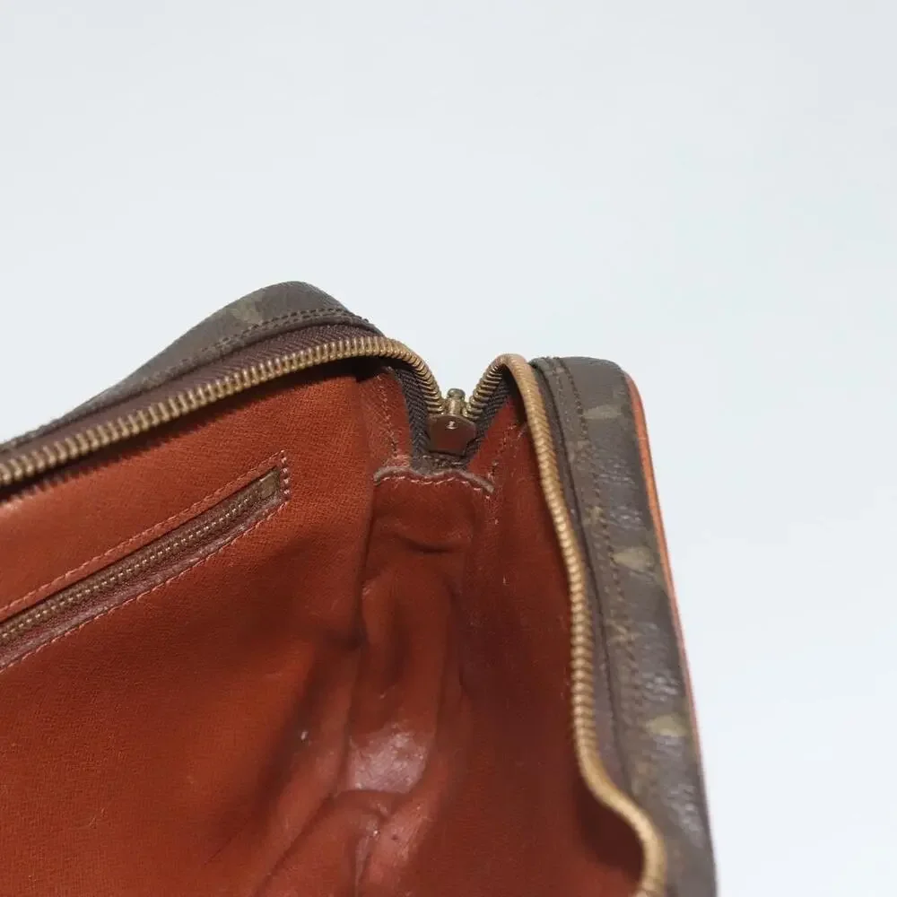 Louis Vuitton Monogram Marly Dragonne GM Clutch Bag Brown